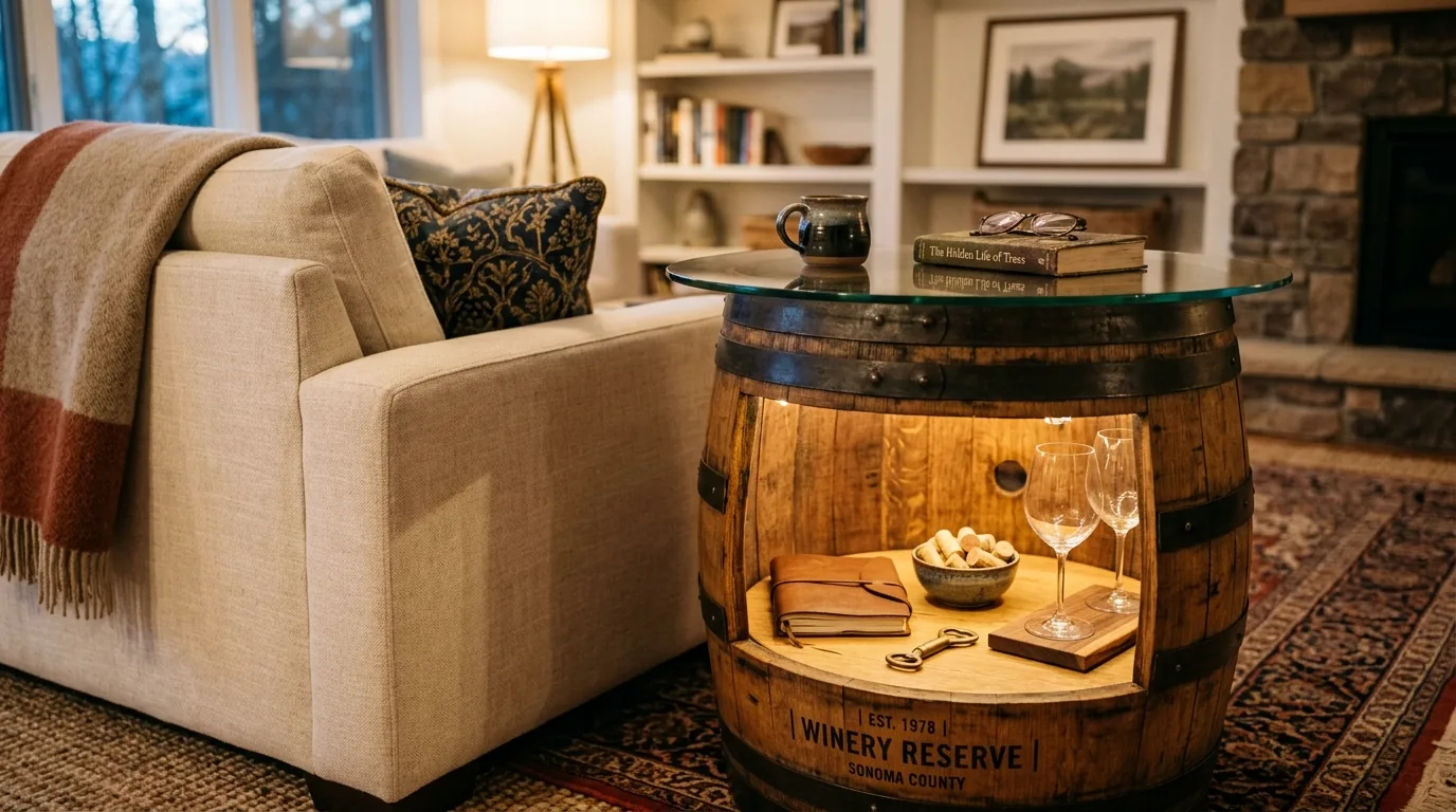 Add storage inside barrel pieces when possible